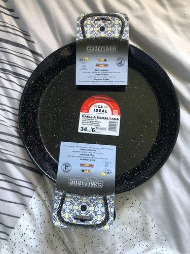 34cm enamelled steel paella - 34cm,