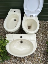 Retro Twyfords Sink, Toilet And Bidet