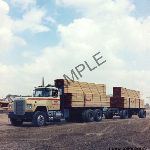 8x10 color semi truck photo - 8x10,