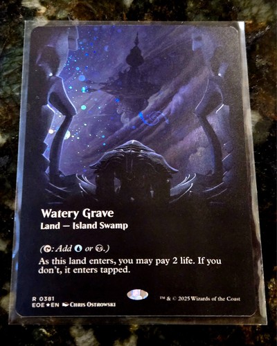 Watery grave - watery,
