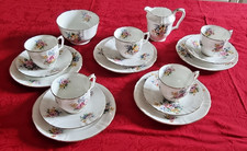 Crown Staffordshire tea set, 5