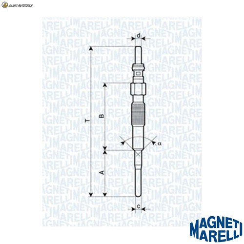 Glow plug 062900079304 - 062900079304, for