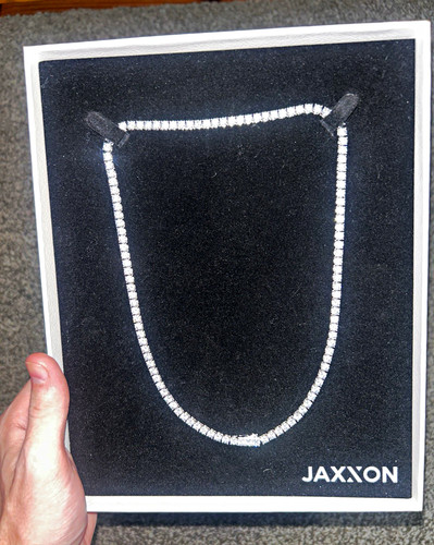 Jaxxon iced tennis chain - jaxxon,