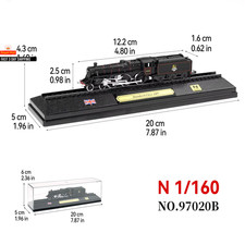 N Scale Model Railroad Static