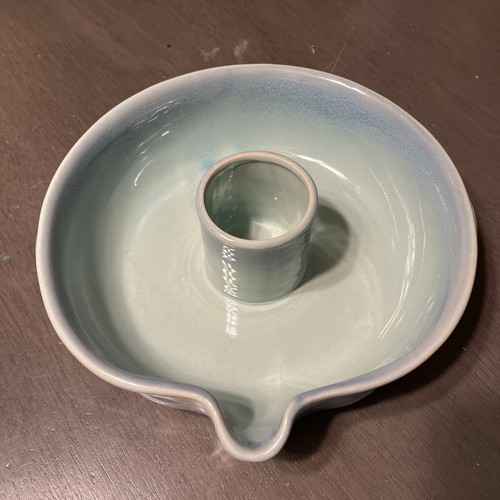 Green blue clay pottery - /,