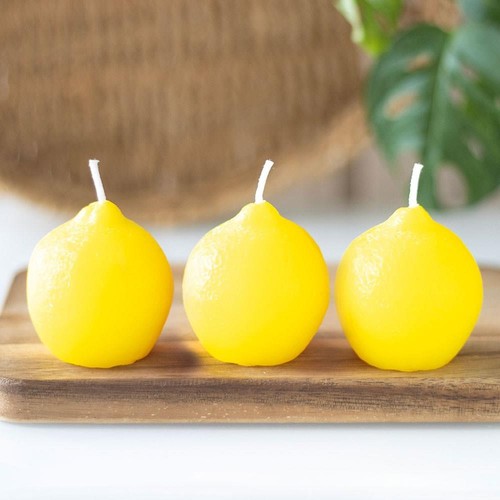 Small lemon shaped - small, votive