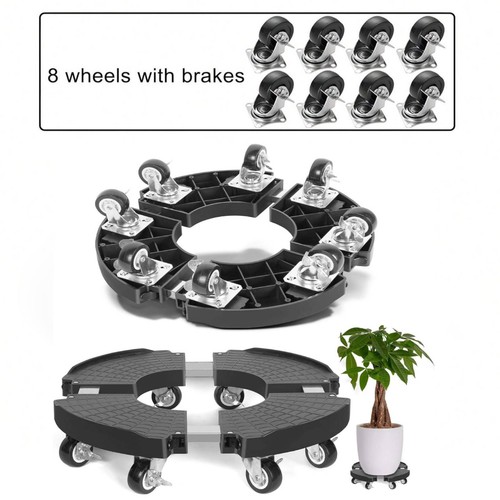 Adjustable plastic plant pot - plastic,
