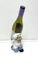 Chef Wine Bottle Holder Cook