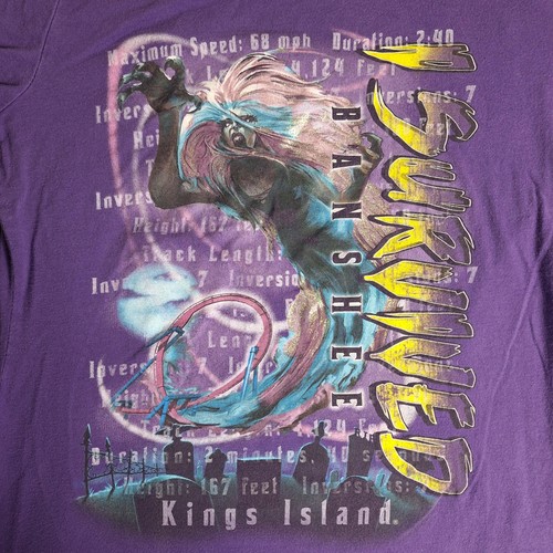 Kings island banshee - banshee, graphic