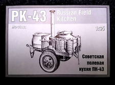 UK SELLER-FREE P+P-CHEAPEST-MAQUETTE #MQ-35003.. 1/35-RUSSIAN FIELD KITCHEN