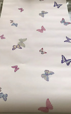 Laura Ashley Wallpaper Summer Meadow Cerise -1 ROLL- Batch W077437-A/1, FREE P&P