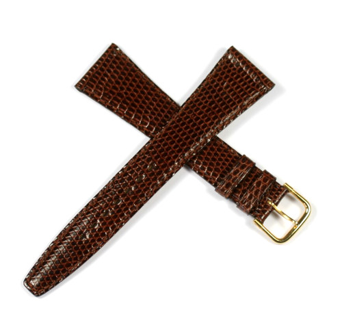 20mm genuine lizard brown - lizard,