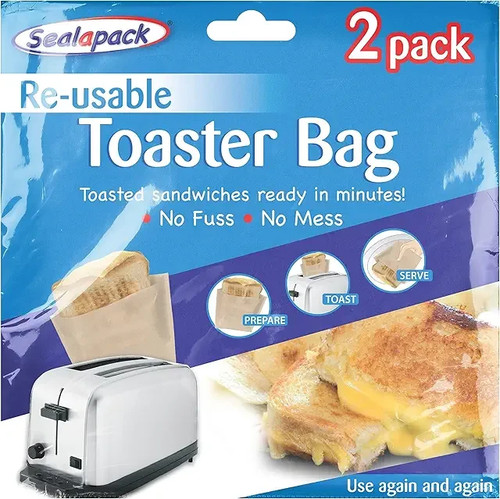 Reusable toaster bags non - toaster,