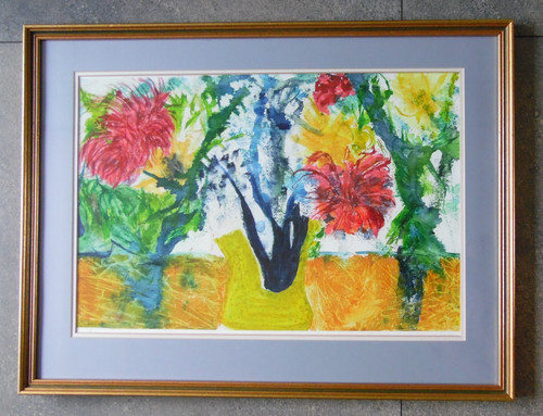 Expressionist still life - still, of