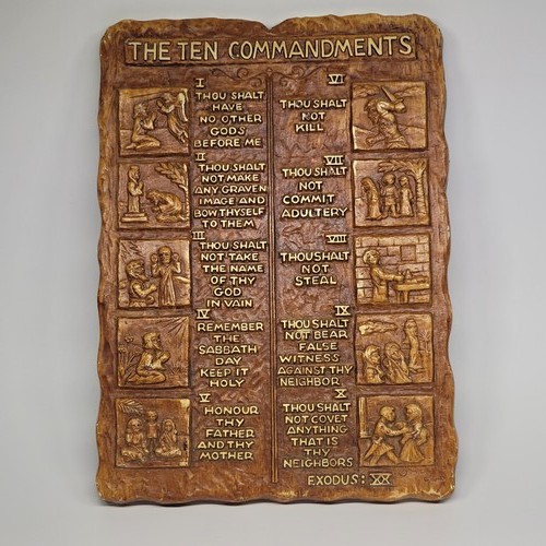 Vintage the ten - ten, commandments