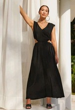 BNWT MYLENE KLASS BLACK MIDI