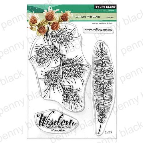 Penny black clear stamps - penny,