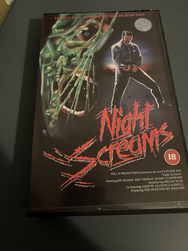 Night screams vhs - screams, horror