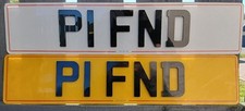 Private registration number - private, p1