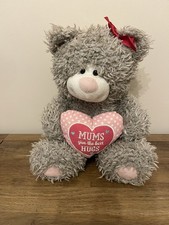 Card Factory Grey Teddy Bear