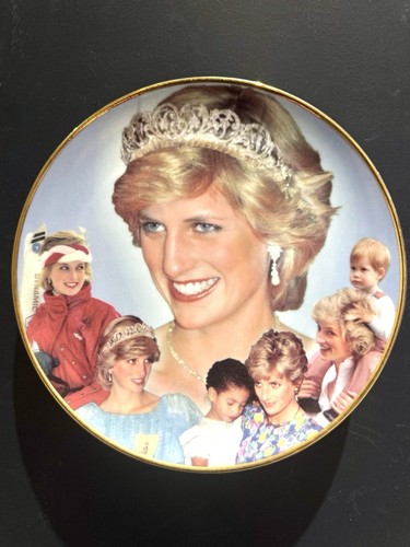 Vintage princess diana plate - vintage,