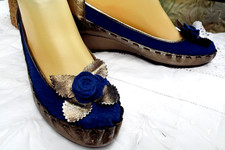 ZACCHO Royal Blue Pumps w