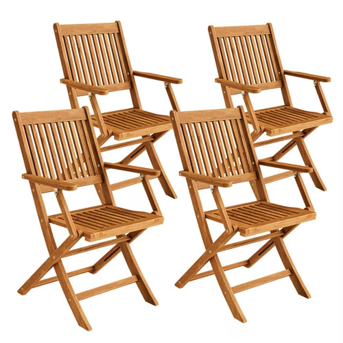Garden chairs wooden outdoor - 4,