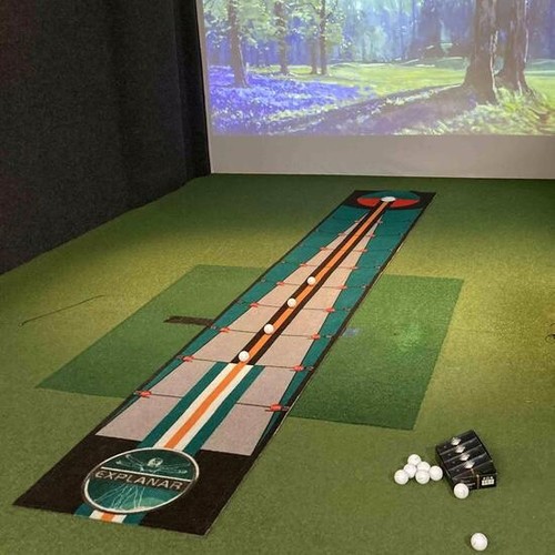 Explanar golf putting - putting, mat