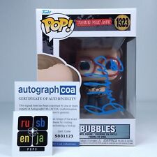 Funko Pop! TV Trailer Park Boys Bubbles Signed Mike Smith COA #1323 WS
