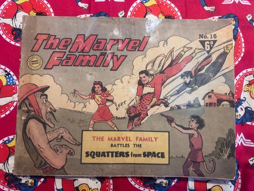1947 fawcett marvel family - marvel,