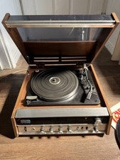 Hitachi DPK-311 Record Player And Radio Tested & Working (Needs Speakers)
