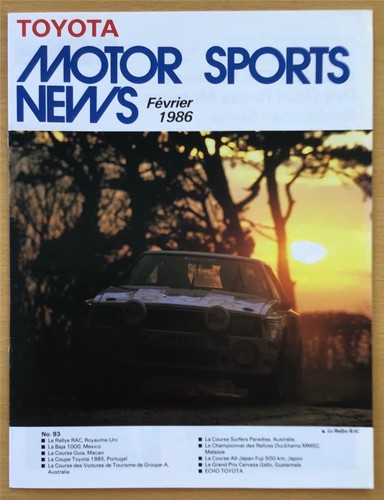 Toyota motor sport news feb - motor,