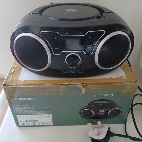 Boombox radio - cd,