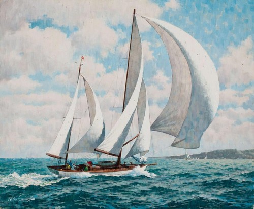 Arthur sarnoff sailing - arthur, yawl