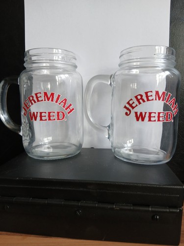 Jeremiah weed glasses jars - jeremiah,