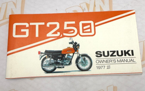 1977 suzuki gt250 owners - 1977,