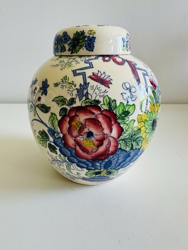 Mason ironstone ginger jar - ironstone,