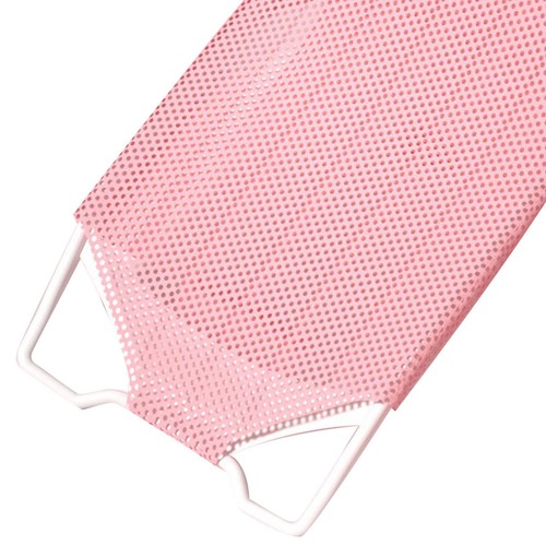Pink baby bath net - net, stand