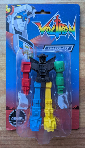 Lootcrate voltron eraser set - eraser,
