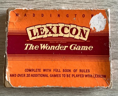 Vintage waddington lexicon - waddington’s,