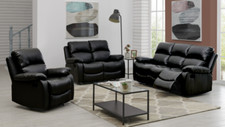 Sofa Suite Bonded Leather