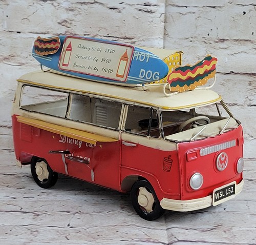 Vintage metal handmade camper - metal,