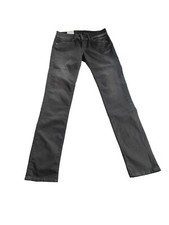 New PEPE Brooke Slim JEANS W29 L32 Black Mid Waist 