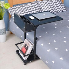 Mobile Over Bed Chair Table Desk Hospital Height Adjustable Overbed Laptop Stand