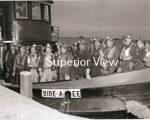 Mackinac bridge construction - mackinac,