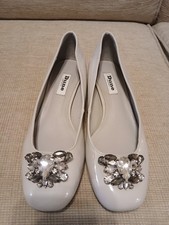 Dune  Light Grey Ladies Size 6