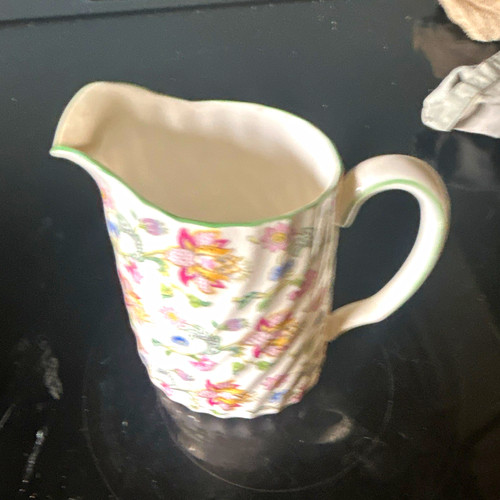 Minton floral ceramic jug - jug, 1/2