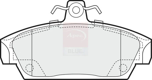 Brake pads set fits mgf - fits, mg