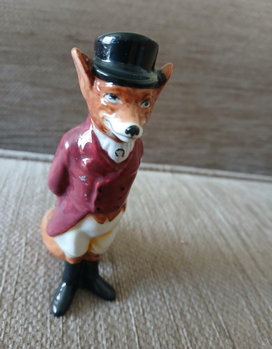 Beswick fox hunting gentleman - hunting,