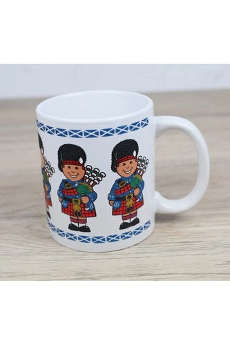 Elgate scottish pipers mug - scottish,